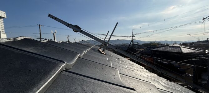 リフォーム　屋根　瓦葺き替え（ルーガ葺き）